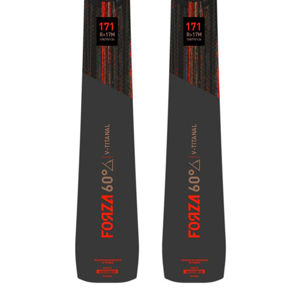 Lyže Rossignol Forza 60° V-TI Konect + viazanie NX 12 K GW B80 BLK